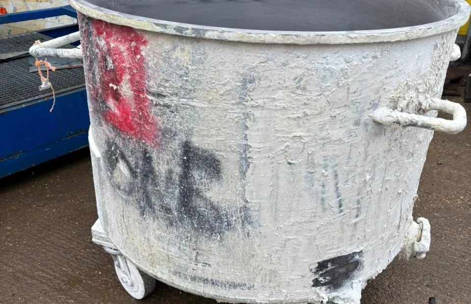 Steel Container Blasting