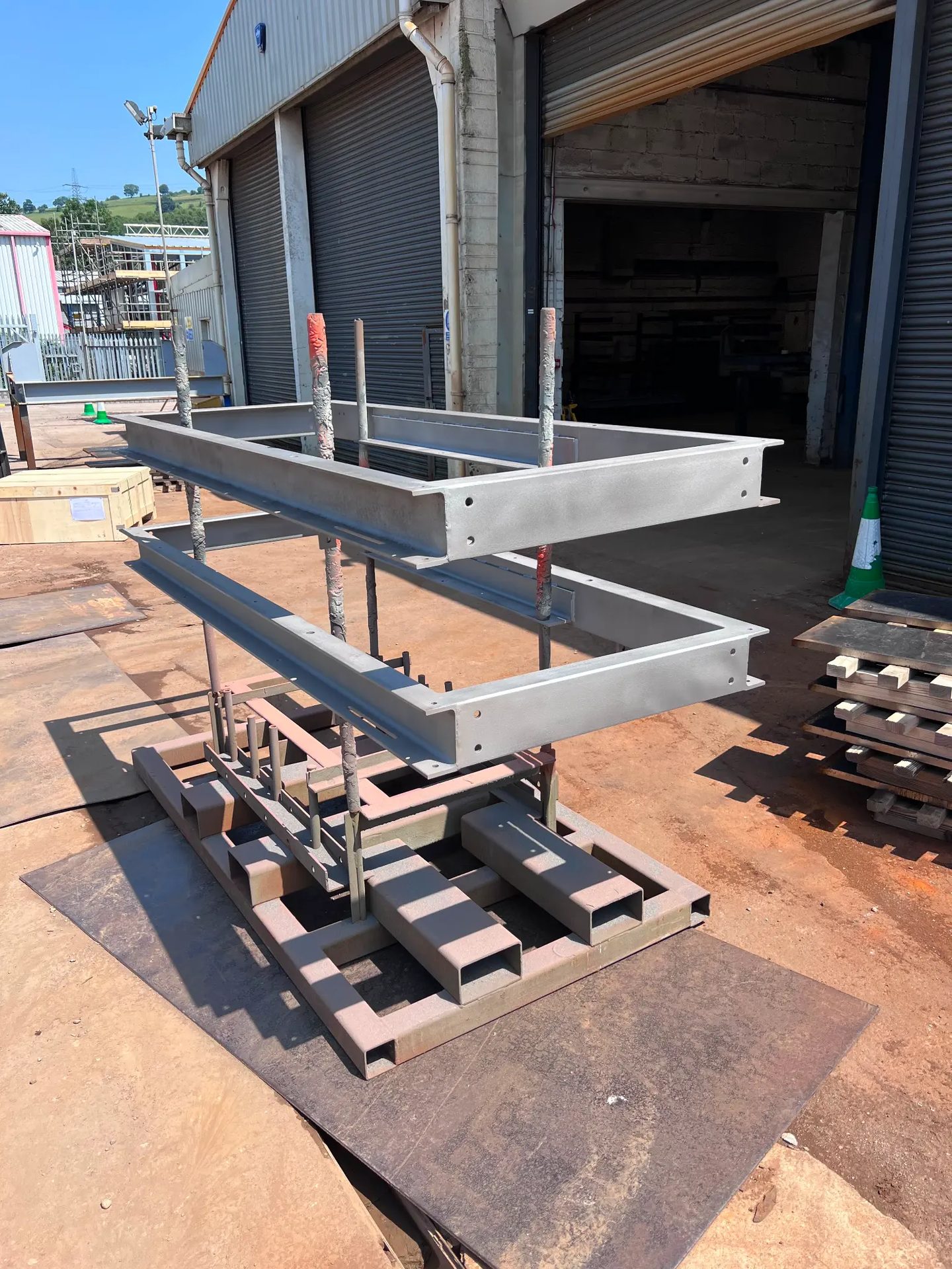 Shot Blasting — Steel Fabrications